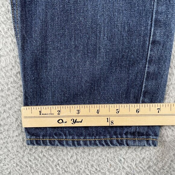 J.Crew Jeans Mens 32x28 the Sutton Dark Wash Straight Leg Denim - Picture 6 of 8